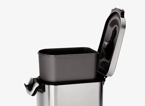 SimpleHuman Кош за храна за домашни любимци неръждаема стомана 30 L - simplehuma