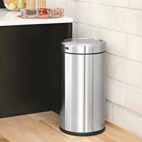 SimpleHuman Кошче за боклук 55 L неръждаема стомана - марка "".