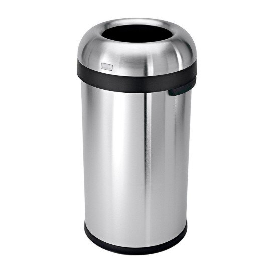 SimpleHuman Кошче за боклук 60 L неръждаема стомана -