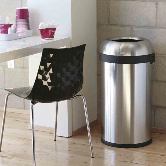 SimpleHuman Кошче за боклук 80 L неръждаема стомана -
