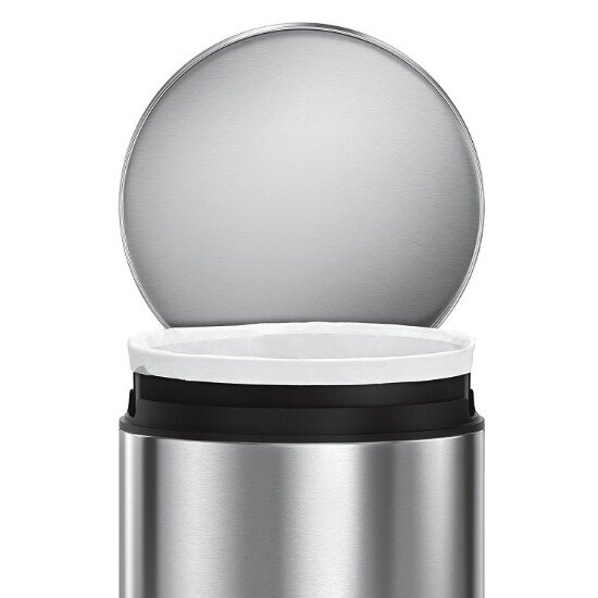 SimpleHuman Кошче за боклук с педал 30 л неръждаема стомана -