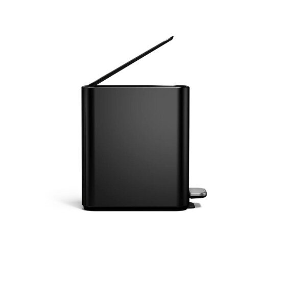 SimpleHuman Кошче за боклук с педал 5 л неръждаема стомана Matte Black - simple