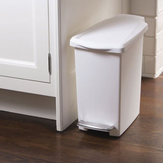 SimpleHuman Кошче за боклук с педали 10 L пластмасово -