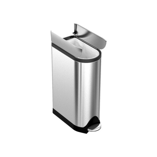 SimpleHuman Кошче за боклук с педали 18 л Stainless Steel -
