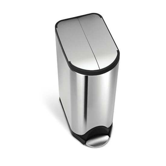 SimpleHuman Кошче за боклук с педали 30 L неръждаема стомана -
