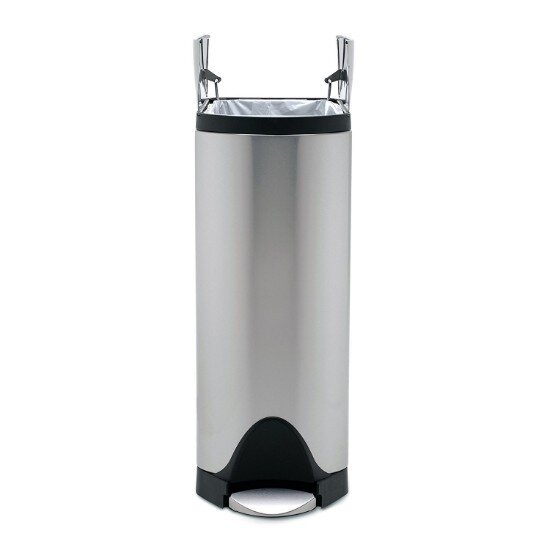 SimpleHuman Кошче за боклук с педали 30 L неръждаема стомана -