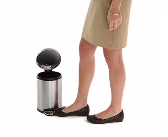 SimpleHuman Кошче за боклук с педали 4.5 L -