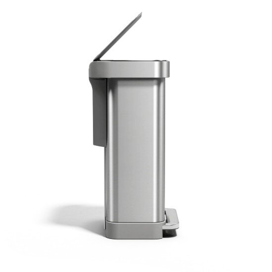 SimpleHuman Кошче за боклук с педали 45 L неръждаема стомана -