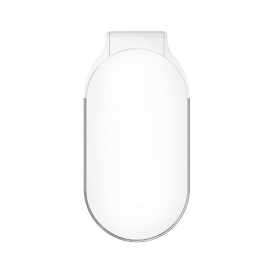 SimpleHuman Кошче за боклук с педали 45 L Slim White Steel -