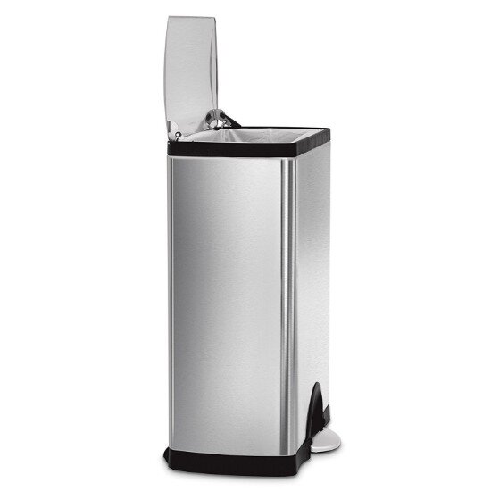 SimpleHuman Кошче за боклук с педали 50 L неръждаема стомана -