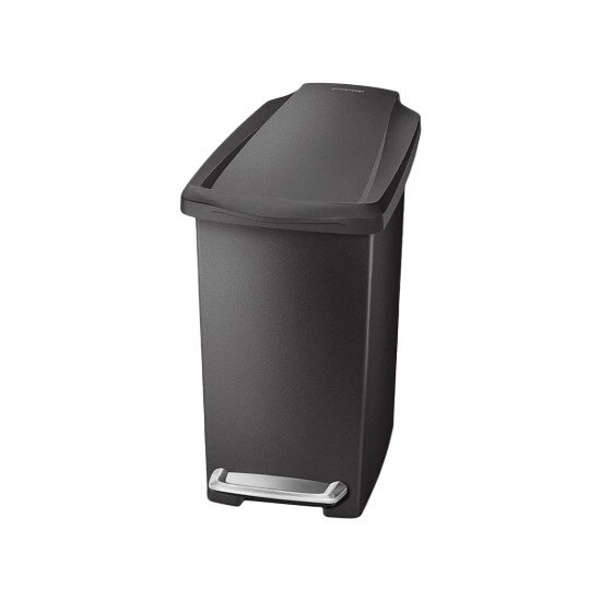 SimpleHuman Кошче за боклук с педали Slim 10 L -