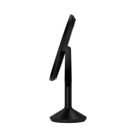 SimpleHuman Козметично огледало със сензор 25 см "Trio Max" Matte Black Steel -