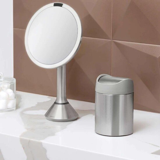 SimpleHuman Настолно мини кошче за боклук 1.5 L неръждаема стомана -