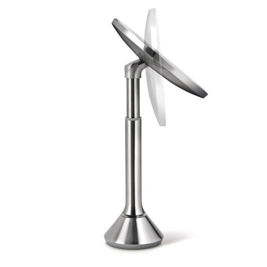 SimpleHuman Огледало за грим с контрол на яркостта 20 см Brushed -