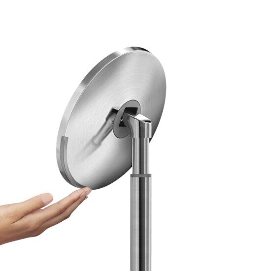 SimpleHuman Огледало за грим с контрол на яркостта 20 см Brushed -