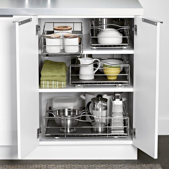 SimpleHuman Плъзгащ се органайзер за шкаф 228 х 508 см - марка ""