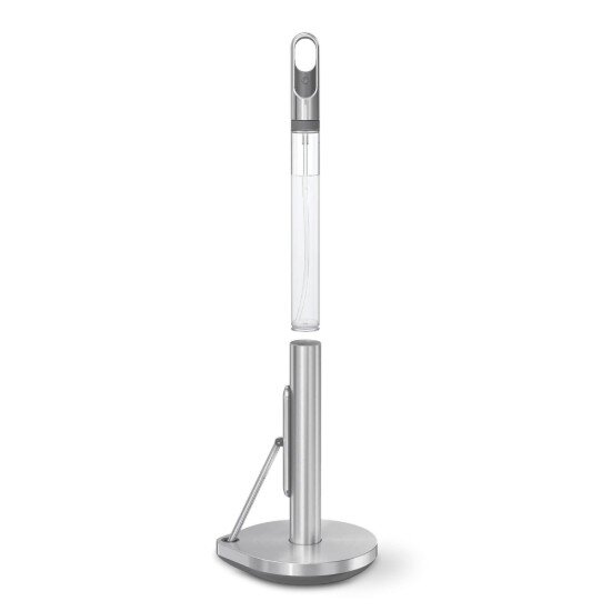 SimpleHuman Поставка за хартиени кърпи с включен спрей 381 см Brushed - simpleh