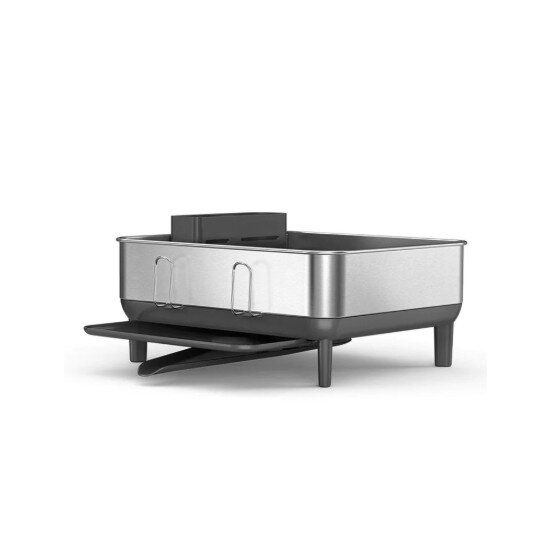 SimpleHuman Поставка за сушене на съдове неръждаема стомана 394x38x19 см - simp