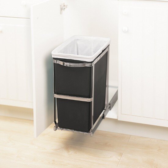 SimpleHuman Прибираща се кофа за боклук 30 L -