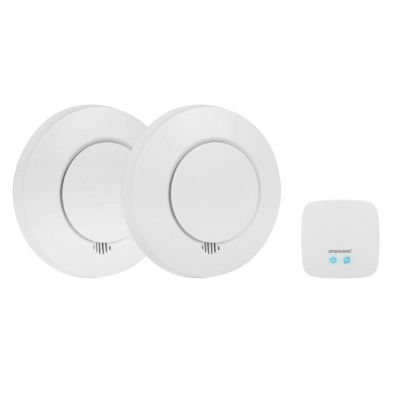Smartwares Комплект аларми за дим от 3 части -