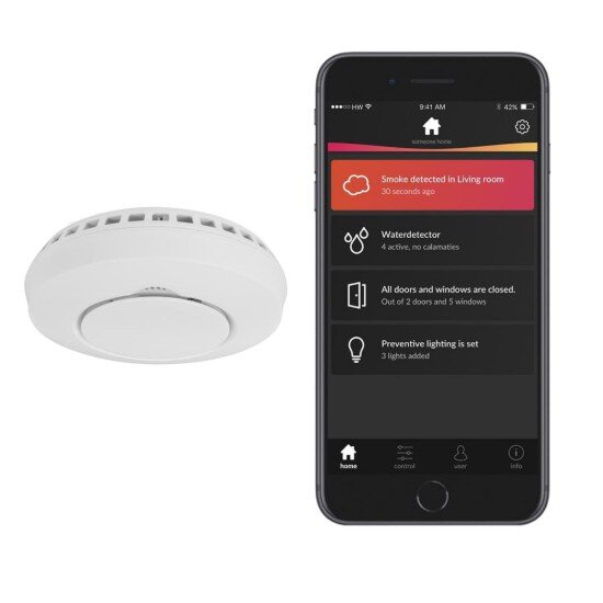 Smartwares Комплект аларми за дим от 3 части -