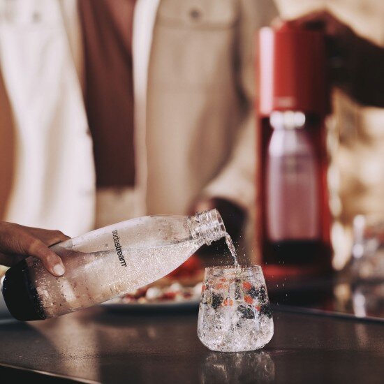 Sodastream Комплект от 2 бутилки за газиране "Fuse" пластмасови 1L черни - Sod