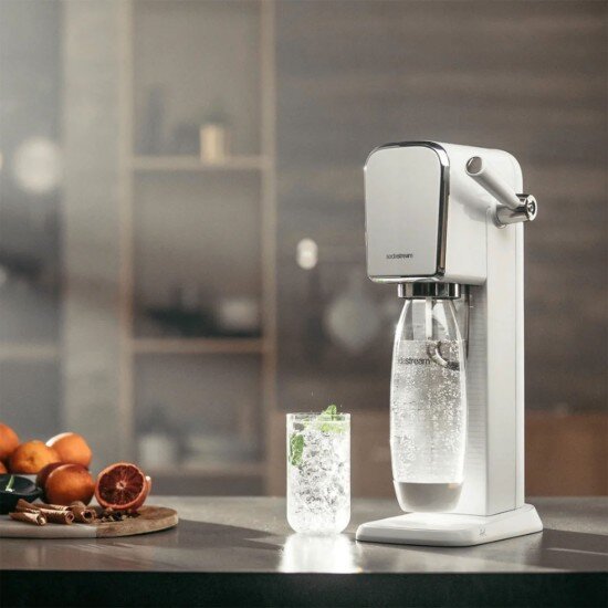 Sodastream Машина за газирана вода "Аrt" White -