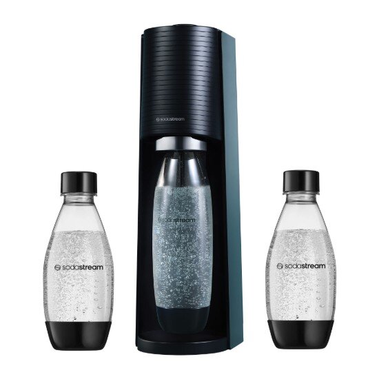Sodastream Машина за сода "Terra" включени 3 бутилки Black -