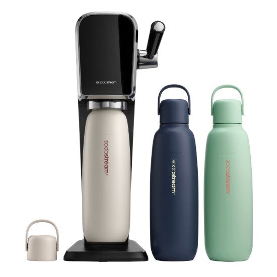 Sodastream Термос бутилка "Fizz&Go Cool" неръждаема стомана 0.9 л Sand - SodaS