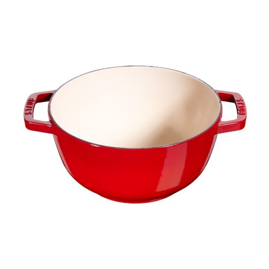 Staub 20 см чугун фондю комплект Cherry -