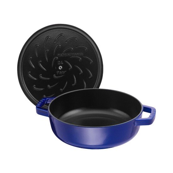 Staub Чиния за готвене чугун 24 см Dark Blue -