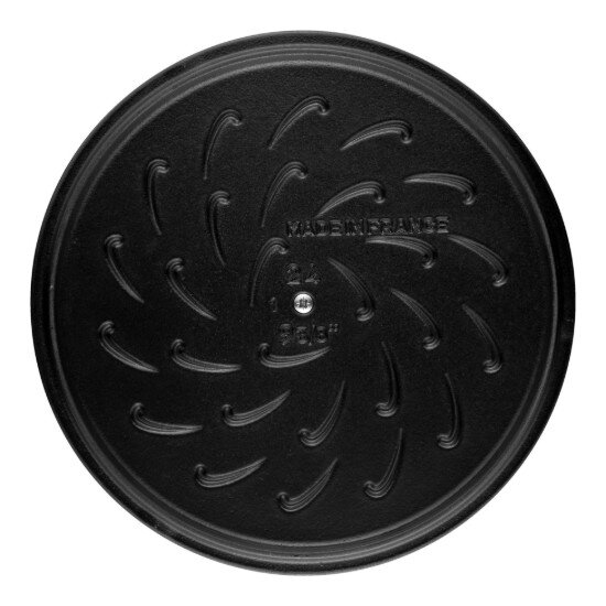 Staub Чиния за готвене чугун 24 см Dark Blue -