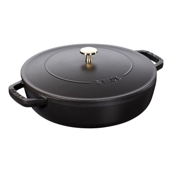 Staub Чистера Гювеч чугун 28 см Black -