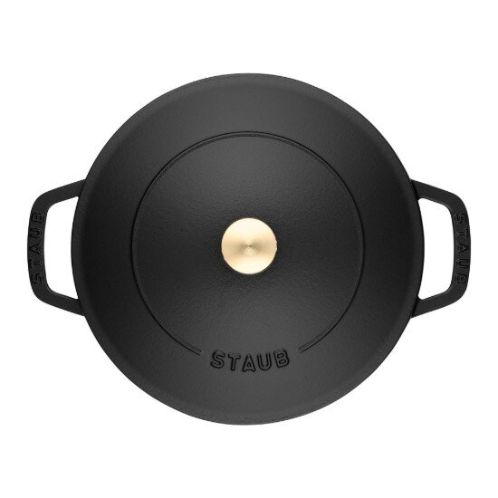 Staub Чистера Гювеч чугун 28 см Black -