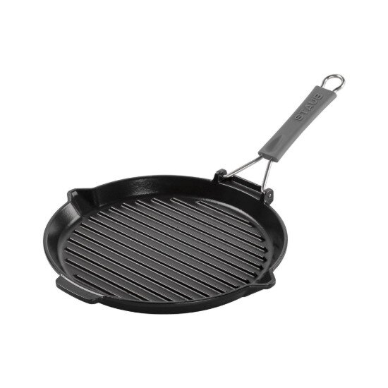 Staub Чугунен грил тиган 27 см Black -