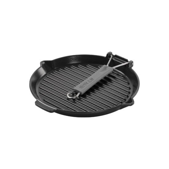 Staub Чугунен грил тиган 27 см Black -