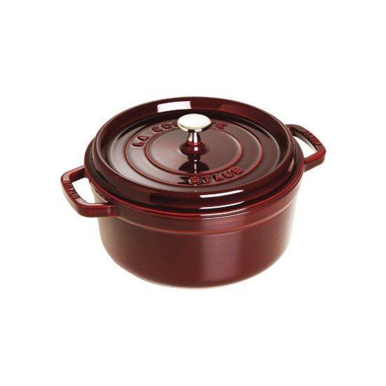 Staub Чугунен съд за готвене Cocotte 24 см/38 л Гренадин -