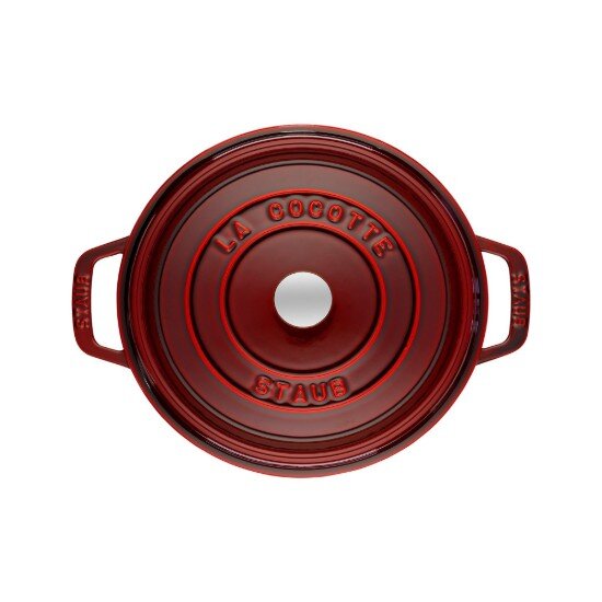 Staub Чугунен съд за готвене Cocotte 24 см/38 л Гренадин -