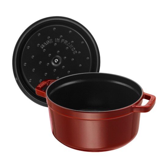 Staub Чугунен съд за готвене Cocotte 24 см/38 л Гренадин -