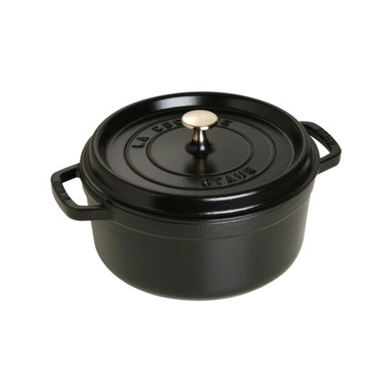 Staub Чугунен съд за готвене Cocotte 24 см/38л Black -