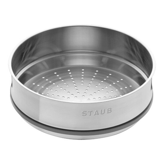 Staub Чугунен съд за готвене Cocotte с аксесоар за готвене на пара 26 cm/5