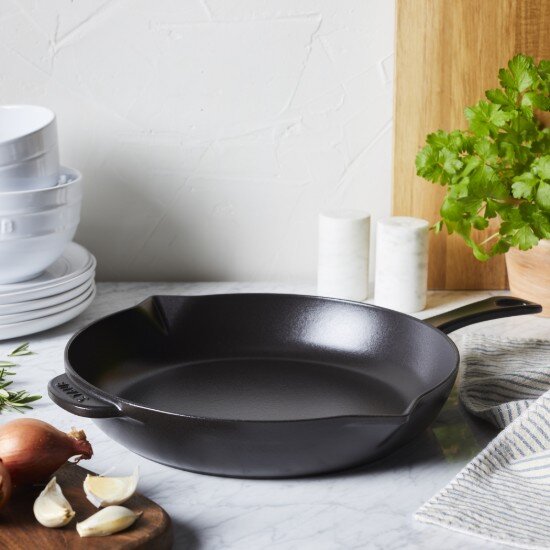 Staub Чугунен тиган 26 см Black -