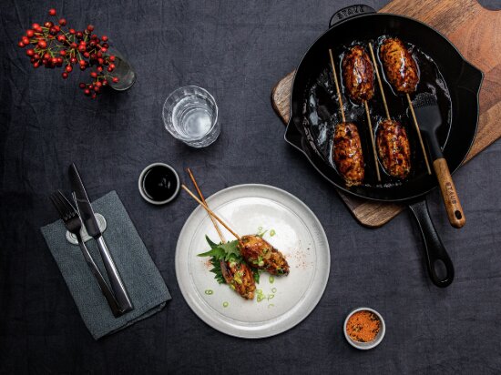 Staub Чугунен тиган 26 см Black -