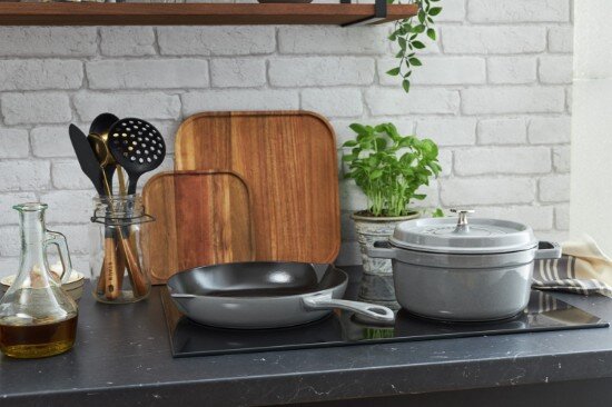 Staub Чугунен тиган 26 см Graphite Grey -