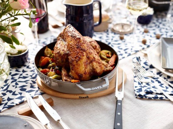 Staub Чугунен тиган 34 см Graphite Grey -