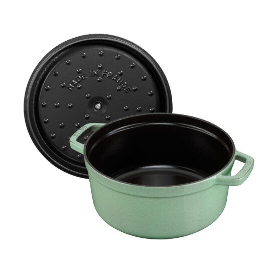 Staub Чугунена тенджера Cocotte 24 см / 37 л Sage -
