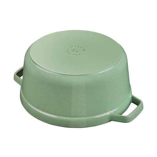 Staub Чугунена тенджера Cocotte 24 см / 37 л Sage -