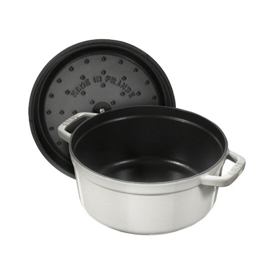 Staub Чугунена тенджера Cocotte 24 см/38 л White Truffle -