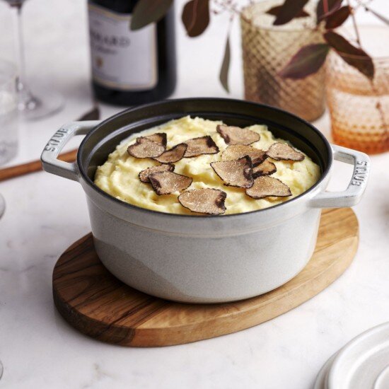 Staub Чугунена тенджера Cocotte 24 см/38 л White Truffle -