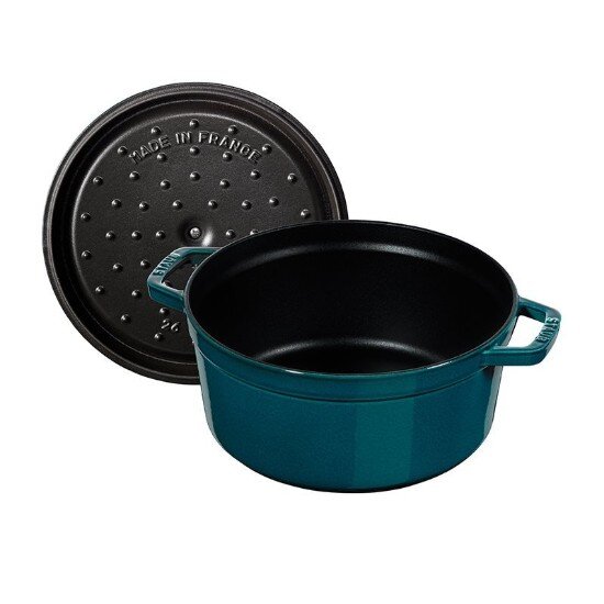 Staub Чугунена тенджера Cocotte 28 см/67 л "La Mer" -
